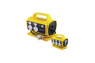 RCD 10amp X 5 Outlet + 2 USB IP54 Power Block